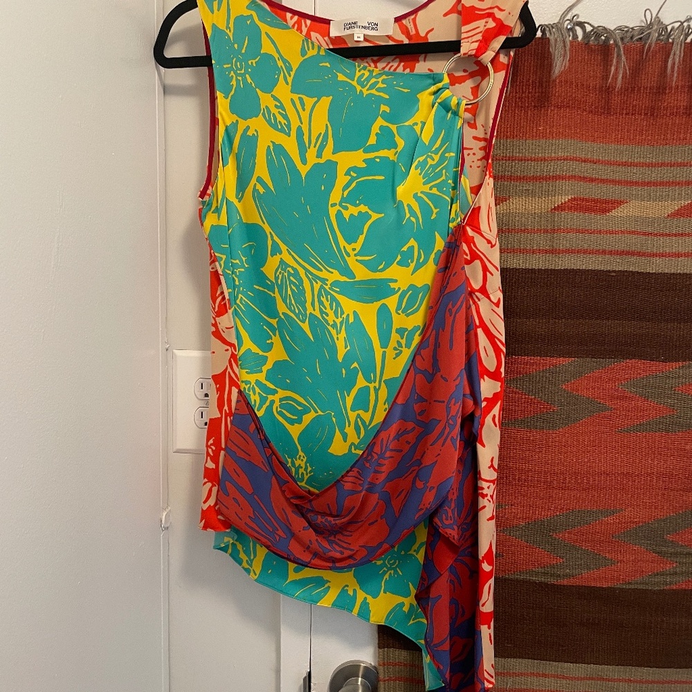 Diane Von Furstenberg Silk Tunic